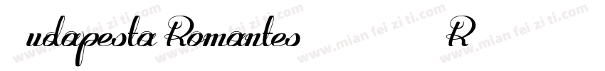 Budapesta Romantes DEMO VERSION Ita字体转换